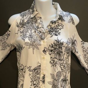 Banana Republic Factory Cold Shoulder Top